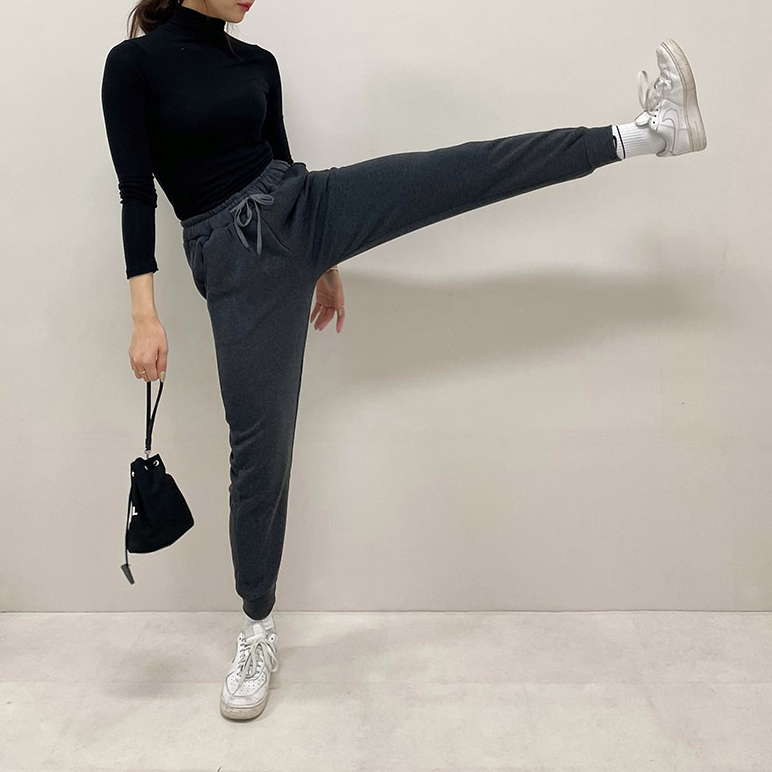 마이시즌 여성용 아이엠 기모 조거팬츠