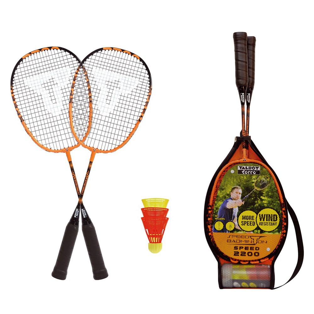 타토 스피드 배드민턴 2200 라켓 세트